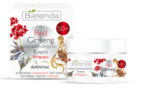 Bielenda Red Ginseng Anti-Wrinkle Lifting Cream 50+ for Day and Night 50ml