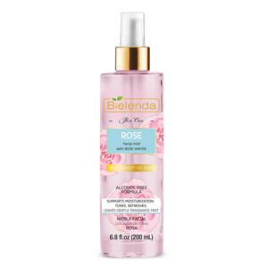 Bielenda Rose Care Toning Mist with Rose Water for Dry and Sensitive Skin 200ml