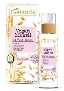 Bielenda Vegan MuesIi Mattifying Serum with Wheat Oats and Rice Milk for Oily and Combination Skin 30ml
