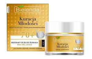 Bielenda Youth Treatment 70+ Cream with Snail Slime and 24K Gold for Mature Skin 50ml