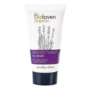 Biolaven Protective Day Light Face Cream with Grape Seed Oil and Lavender Oil 50ml Best Before 31.03.24