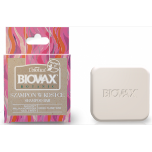 Biovax Botanic Baicapil Shampoo in a Cube Raspberry Cloudberry and Baicapil 82g 