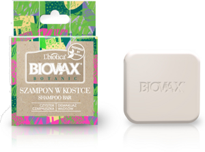 Biovax Botanic Cleansing and Black Cube Shampoo 82g