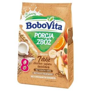 BoboVita Cereals Portion Milk Porridge Fruit Cereal and Millet after 8th Month 210g