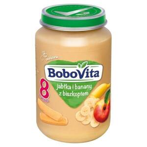 BoboVita Dessert for Infants Apples and Bananas with Sponge Cake after 8th Month 190g