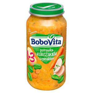BoboVita Dish Stew with Chicken and Spinach for Children 1-3 Years 250g