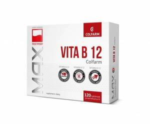 Colfarm Vitamin B12 for Immune System Support 120 Tablets