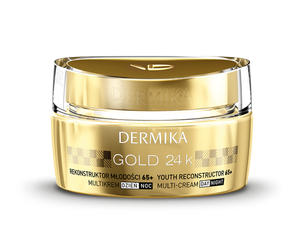 Dermika Gold 24k Youth Reconstruction 65+ 50ml BEST BEFORE 31.07.2022