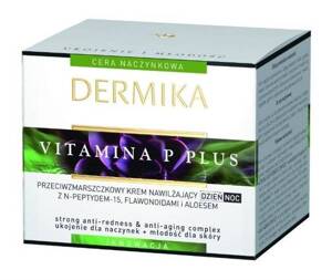 Dermika Vitamin P Plus Anti-wrinkle Moisturizing Day/Night Cream 50 ml