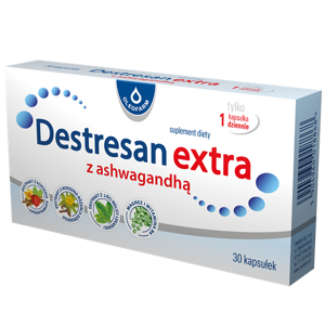 Destresan Extra with Ashwagandha for Memory and Stress 30 Capsules