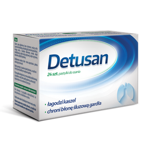 Detusan Lozenges to Ease Cough in Smokers 24pcs.