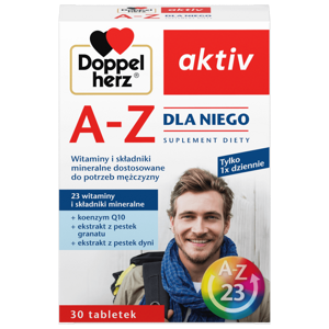 Doppelherz Aktiv A - Z for Him Vitamins and Minerals 30 Pieces