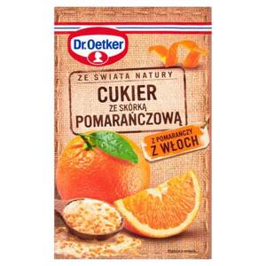 Dr. Oetker from World of Nature Sugar with Italian Orange Peel 15g