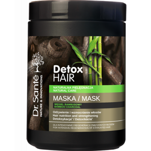 Dr. Sante Detox Hair Regenerating and Cleansing Hair Mask with Bamboo Charcoal 1000ml