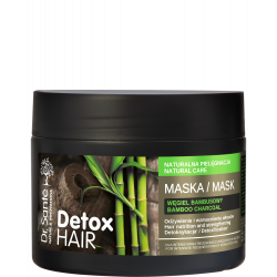 Dr. Sante Detox Hair Regenerating and Cleansing Hair Mask with Bamboo Charcoal 300ml