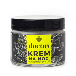 Duetus Moisturizing Regulating and Mattifying Night Face Cream for Oily and Combination Skin 50ml