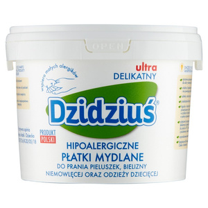 Dzidziuś Ultra Delicate Soap Flakes for Washing Diapers, Baby Underwear and Children's Clothes 400g