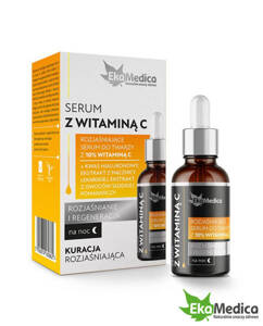 EkaMedica Brightening Regenerating Night Face Serum with 10% Vitamin C 20ml