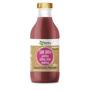 EkaMedica Natural 100% Apple Juice Wild Rose Raspberry 300ml