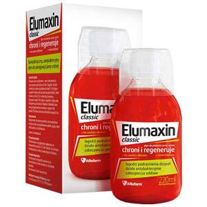 Elumaxin Classic Fluid Caries Protection Support for Gums Good Condition Maintenance 220ml