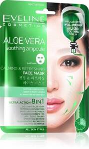 Eveline Aloe Vera Calming and Refreshing Face Sheet Mask for All Skin Types 1 Piece