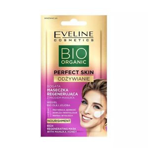 Eveline Bio Organic Perfect Skin Regenerating Mask with Manuka Honey for Tired and Demanding Skin 8ml
