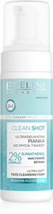 Eveline Clean Shot 2% D-Panthenol Complex Ultra-gentle Facial Cleansing Foam for All Skin Types 150ml