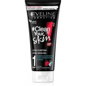 Eveline Clean Your Skin Pure Control Face Cleansing Gel Deep Cleansing Treatment 200ml 