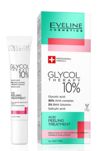 Eveline Glycol Therapy 10% Acid Peeling Treatment for All Skin Types 20ml