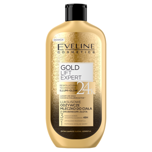 Eveline Luxury Expert 24K Gold Nourishing Body Lotion with Gold Particles 350ml