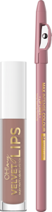Eveline Oh My Velvet Lips Matt Liquid Lipstick and Lip Liner No. 11 Cookie Milkshake 4.5ml