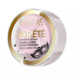 Eveline Variete Light Reflecting Transparent Loose Face Powder with Hyaluronic Acid 6ml