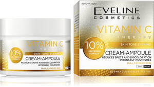 Eveline Vitamin C Illuminating Cream-Ampoule 10% Lightening Complex for Matte Skin 50ml