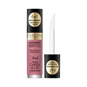 Eveline Wonder Match Cheek & Lip 4in1 Blush and Liquid Lipstick No. 4 Vegan 4.5ml
