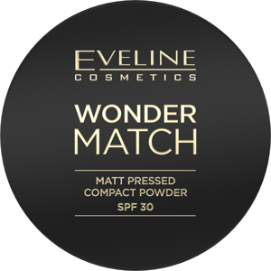 Eveline Wonder Match Matte Pressed Powder with Protective Filter SPF30 No. Medium Beige 8g