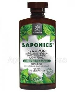 Farmona Saponics Shampoo With Nettle And Saponaria Officinalis Extracts 330ml