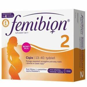 Femibion 2 Diet Supplement for Pregnant Women 13-40 Week 56 Tablets + 56 Capsules  