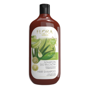 Flora by EcosLab Aloe Shampoo for Dry and Dyed Hair 500ml