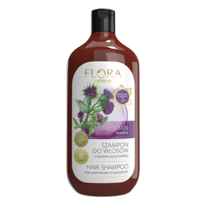 Flora by EcosLab Burdock Shampoo for Hair Prone to Dandruff 500ml