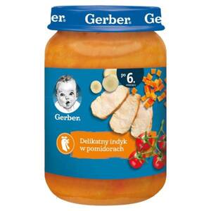 Gerber Dish Mild Turkey with Tomatoes for Babies after 6 Months 190g