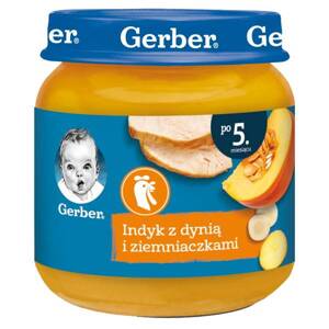 Gerber Turkey Dish with Pumpkin and Potatoes for Babies after 5 Months 125g