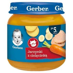 Gerber Vegetable Dish with Veal for Infants after 5 Months 125g
