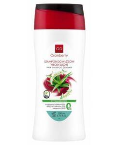 GoCranberry Hypoallergenic Vegan Shampoo for Dry Hair with Aloe and Cranberry 200ml