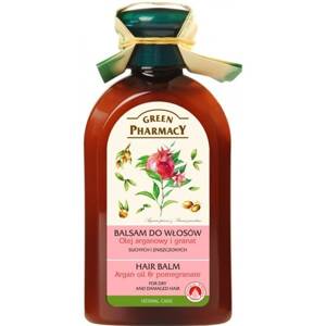 Green Pharmacy Balm for Dry and Damaged Hair with Argan Oil and Pomegranate 300ml