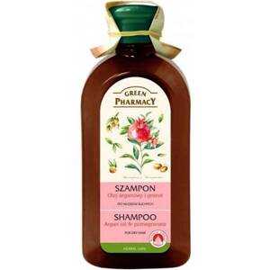 Green Pharmacy Shampoo for Dry Hair with Argan Oil and Pomegranate 350ml