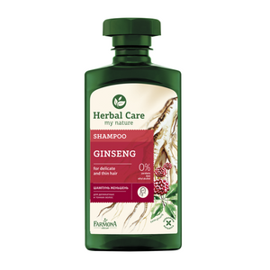 Herbal Care Regenerating Ginseng Shampoo for Fine and Delicate Hair 330ml