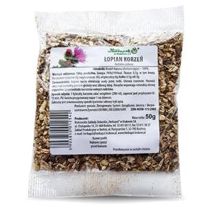 Herbapol Burdock Root Herbal Tea for Water Elimination and Digestion 50g