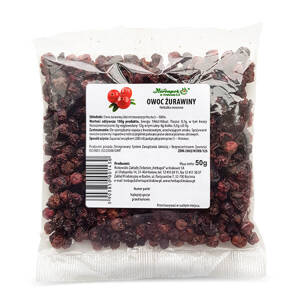 Herbapol Cranberry Fruit Fruit Tea Fiber and Vitamins E and C Source 50g