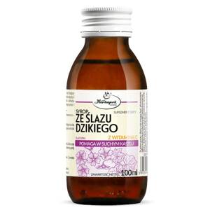 Herbapol Wild Mallow Syrup with Vitamin C Dry Cough Support 100ml