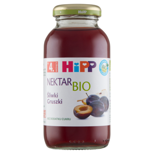 Hipp Bio Plum and Pear Nectar for Babies after 4 Months 200ml